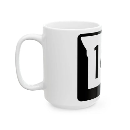 MO-143 (Missouri) (Road Sign) White Coffee Mug - Go Mug Yourself