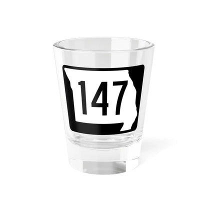 MO-147 (Missouri) (Road Sign) Shot Glass 1.5oz 1.5oz - Go Mug Yourself