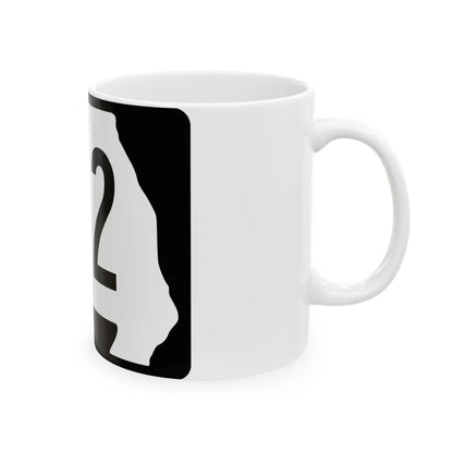 MO-152 (Missouri) (Road Sign) White Coffee Mug - Go Mug Yourself