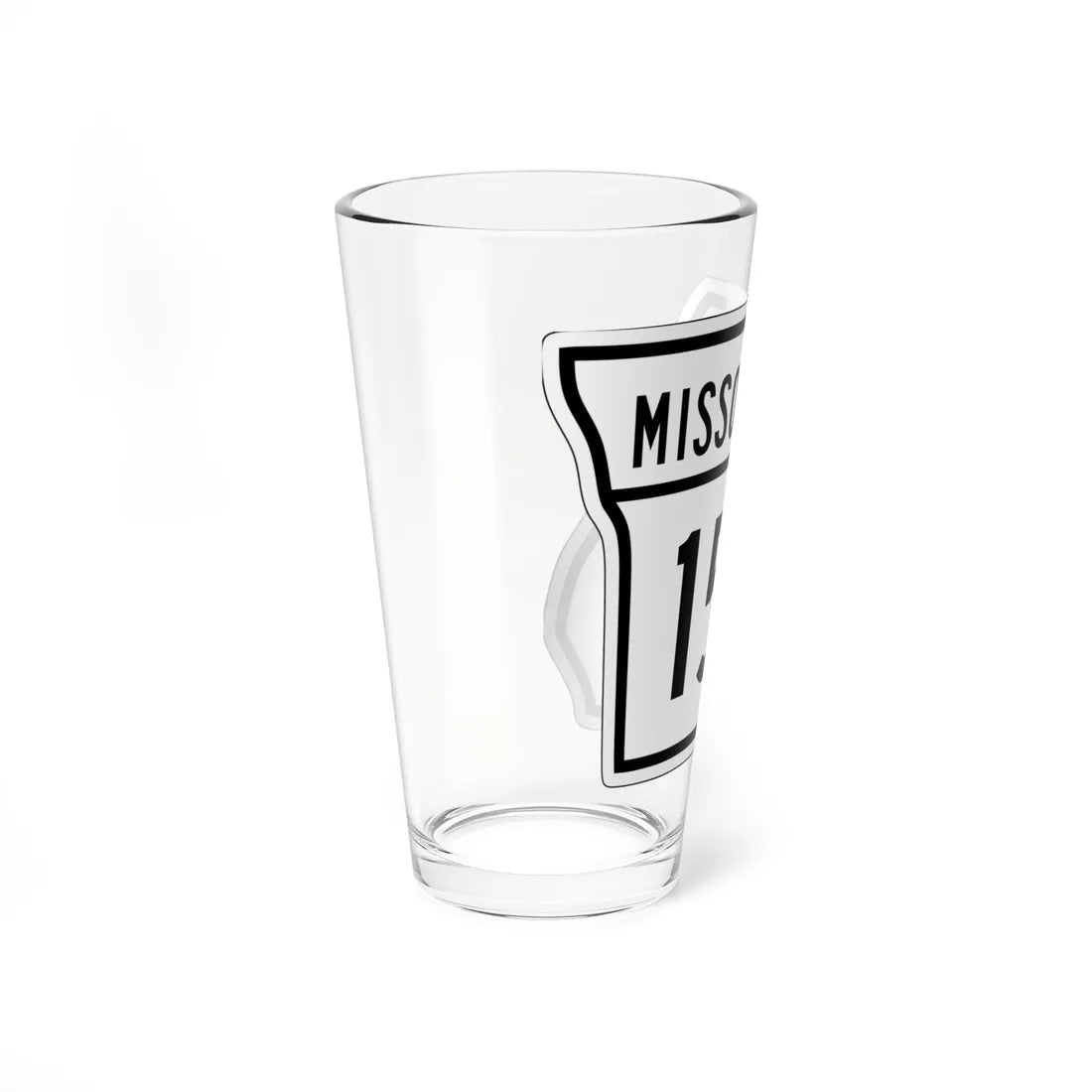 MO-155 1948 (Missouri) (Road Sign) Pint Glass 16oz - Go Mug Yourself