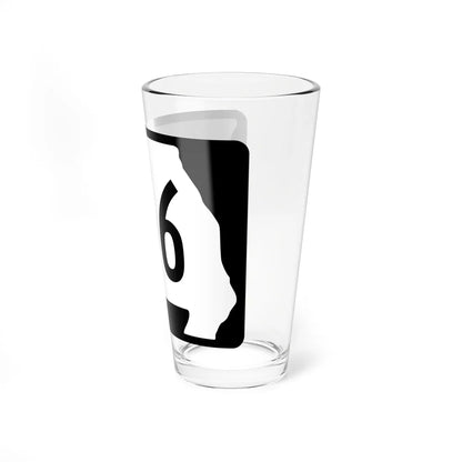 MO-156 (Missouri) (Road Sign) Pint Glass 16oz - Go Mug Yourself