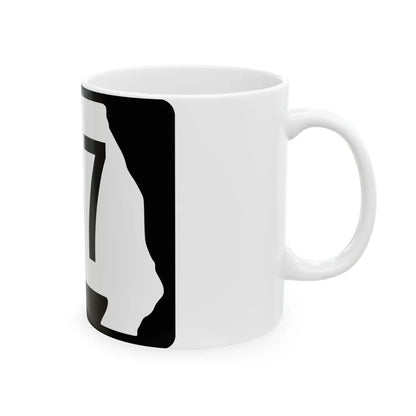 MO-157 (Missouri) (Road Sign) White Coffee Mug - Go Mug Yourself