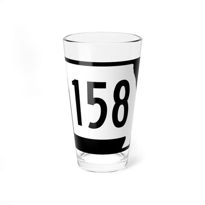 MO-158 (Missouri) (Road Sign) Pint Glass 16oz 16oz - Go Mug Yourself