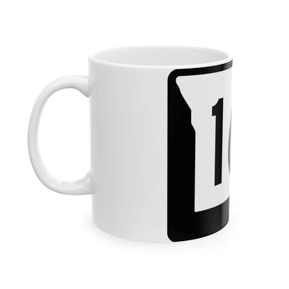 MO-161 (Missouri) (Road Sign) White Coffee Mug - Go Mug Yourself