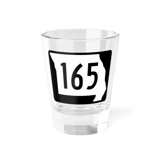 MO-165 (Missouri) (Road Sign) Shot Glass 1.5oz 1.5oz - Go Mug Yourself