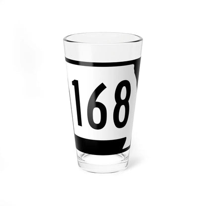 MO-168 (Missouri) (Road Sign) Pint Glass 16oz 16oz - Go Mug Yourself