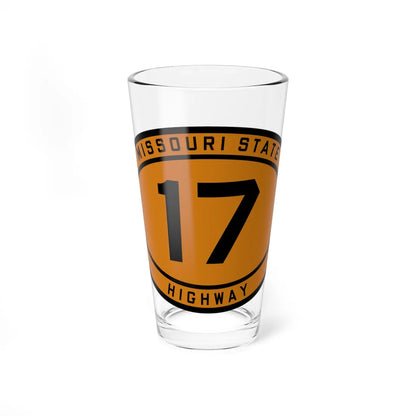 MO-17 1920 (Missouri) (Road Sign) Pint Glass 16oz 16oz - Go Mug Yourself
