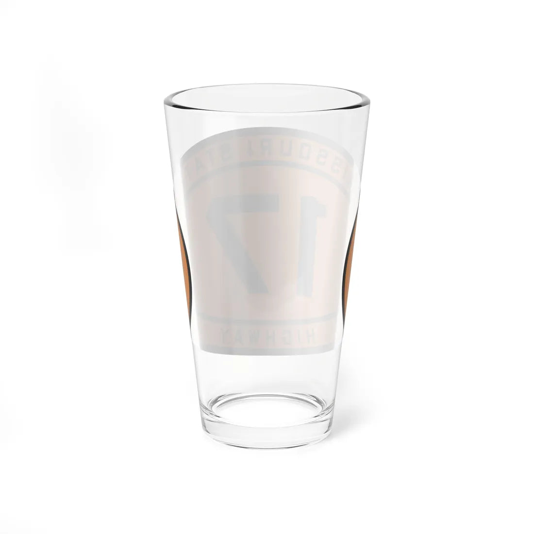 MO-17 1920 (Missouri) (Road Sign) Pint Glass 16oz - Go Mug Yourself