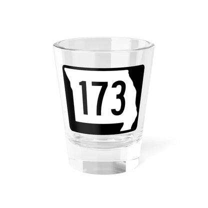 MO-173 (Missouri) (Road Sign) Shot Glass 1.5oz 1.5oz - Go Mug Yourself