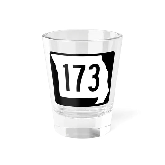 MO-173 (Missouri) (Road Sign) Shot Glass 1.5oz 1.5oz - Go Mug Yourself