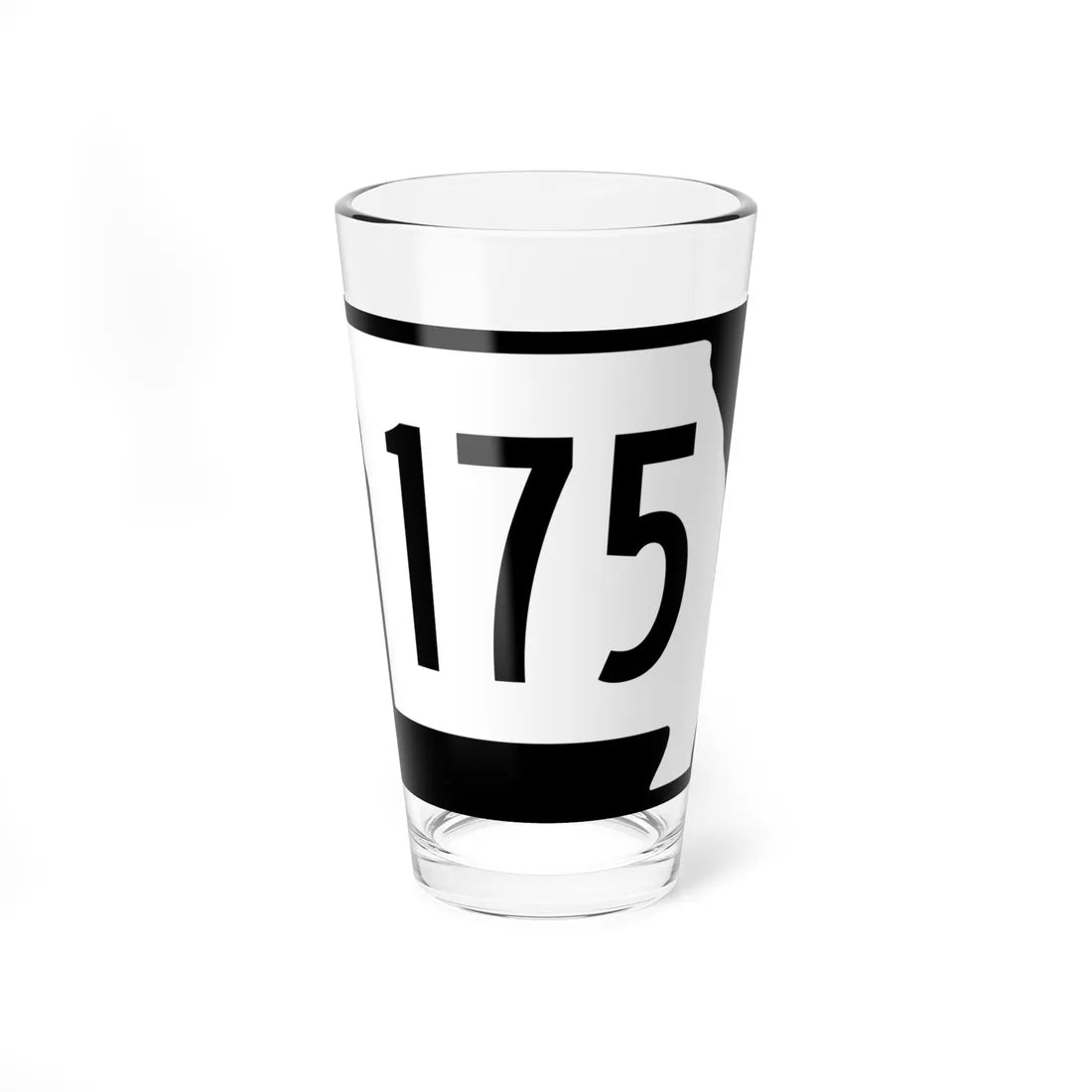 MO-175 (Missouri) (Road Sign) Pint Glass 16oz - Go Mug Yourself