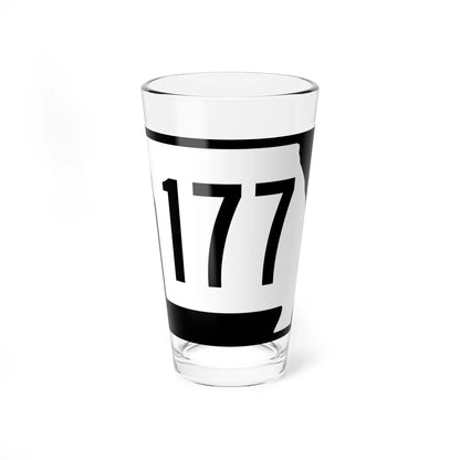 MO-177 (Missouri) (Road Sign) Pint Glass 16oz 16oz - Go Mug Yourself