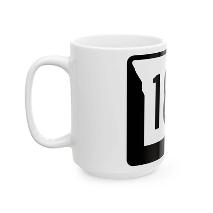 MO-180 (Missouri) (Road Sign) White Coffee Mug - Go Mug Yourself