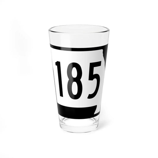 MO-185 (Missouri) (Road Sign) Pint Glass 16oz 16oz - Go Mug Yourself