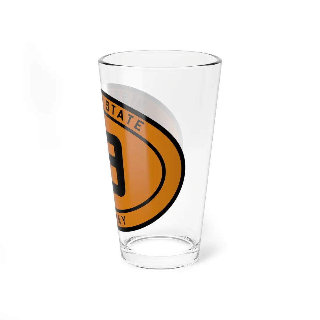 MO-19 1920 (Missouri) (Road Sign) Pint Glass 16oz - Go Mug Yourself