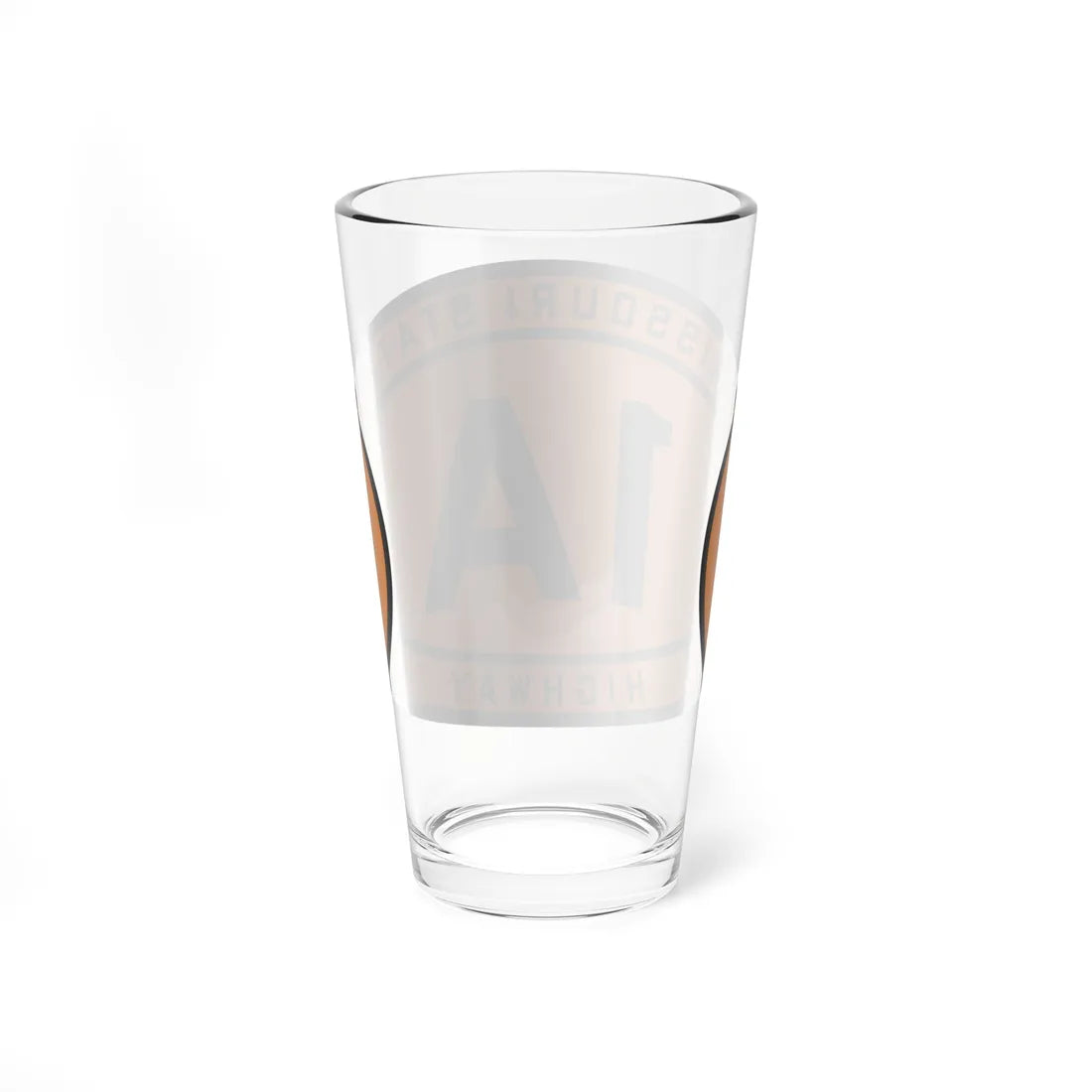 MO-1A 1920 (Missouri) (Road Sign) Pint Glass 16oz - Go Mug Yourself