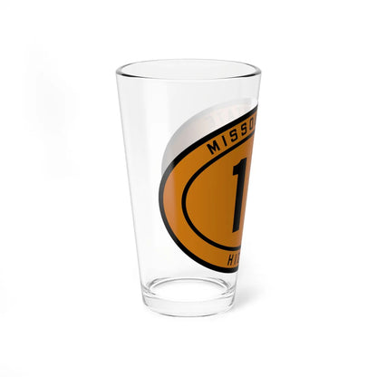 MO-1B 1920 (Missouri) (Road Sign) Pint Glass 16oz - Go Mug Yourself