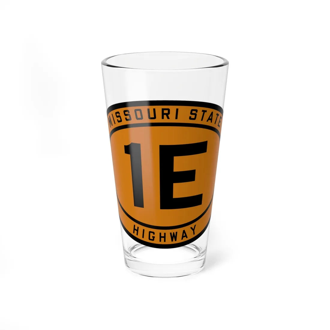 MO-1E 1920 (Missouri) (Road Sign) Pint Glass 16oz 16oz - Go Mug Yourself