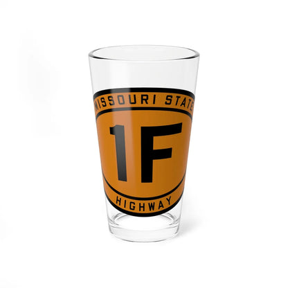 MO-1F 1920 (Missouri) (Road Sign) Pint Glass 16oz 16oz - Go Mug Yourself