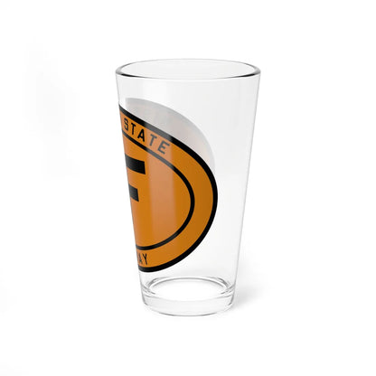 MO-1F 1920 (Missouri) (Road Sign) Pint Glass 16oz - Go Mug Yourself