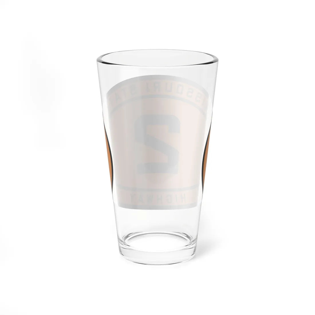 MO-2 1920 (Missouri) (Road Sign) Pint Glass 16oz - Go Mug Yourself