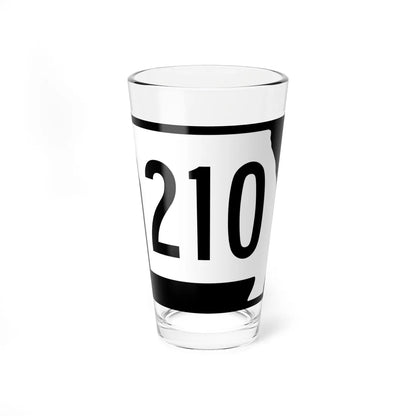 MO-210 (Missouri) (Road Sign) Pint Glass 16oz 16oz - Go Mug Yourself