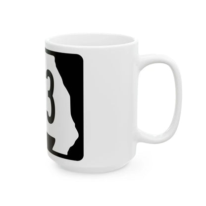 MO-213 (Missouri) (Road Sign) White Coffee Mug - Go Mug Yourself