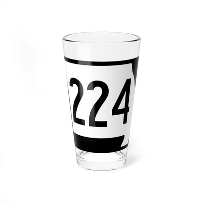 MO-224 (Missouri) (Road Sign) Pint Glass 16oz 16oz - Go Mug Yourself