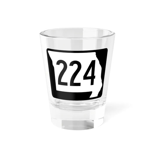 MO-224 (Missouri) (Road Sign) Shot Glass 1.5oz 1.5oz - Go Mug Yourself