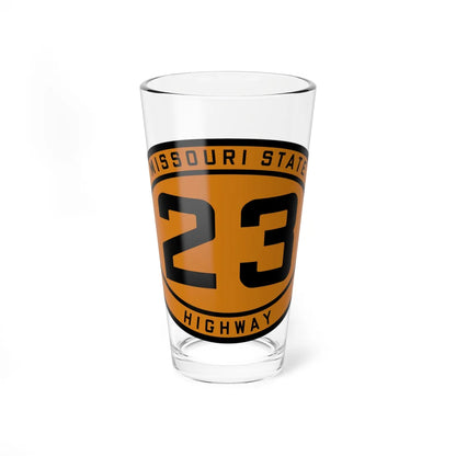 MO-23 1920 (Missouri) (Road Sign) Pint Glass 16oz 16oz - Go Mug Yourself