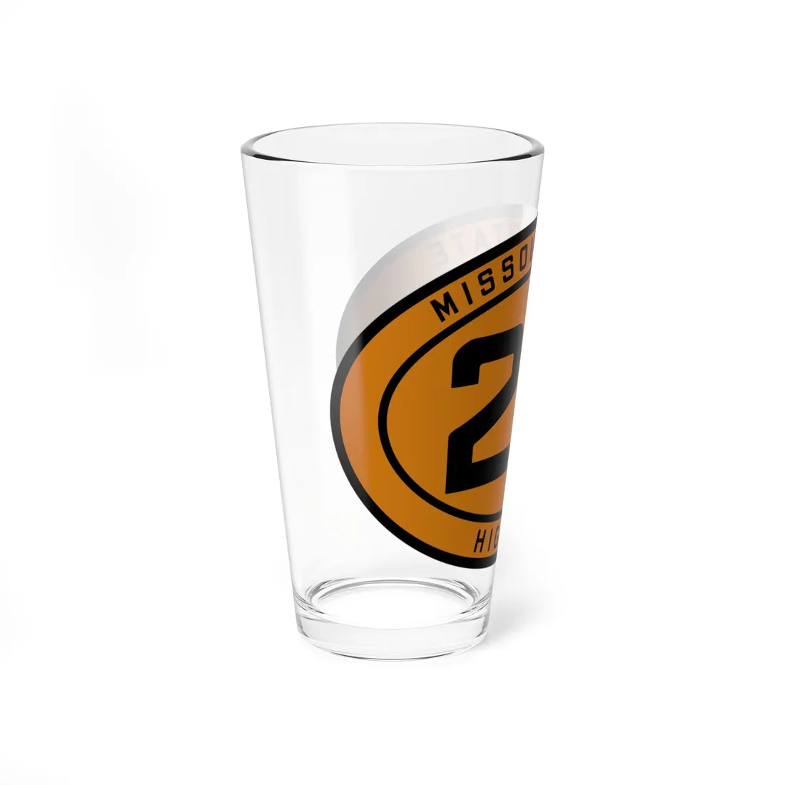 MO-23 1920 (Missouri) (Road Sign) Pint Glass 16oz - Go Mug Yourself