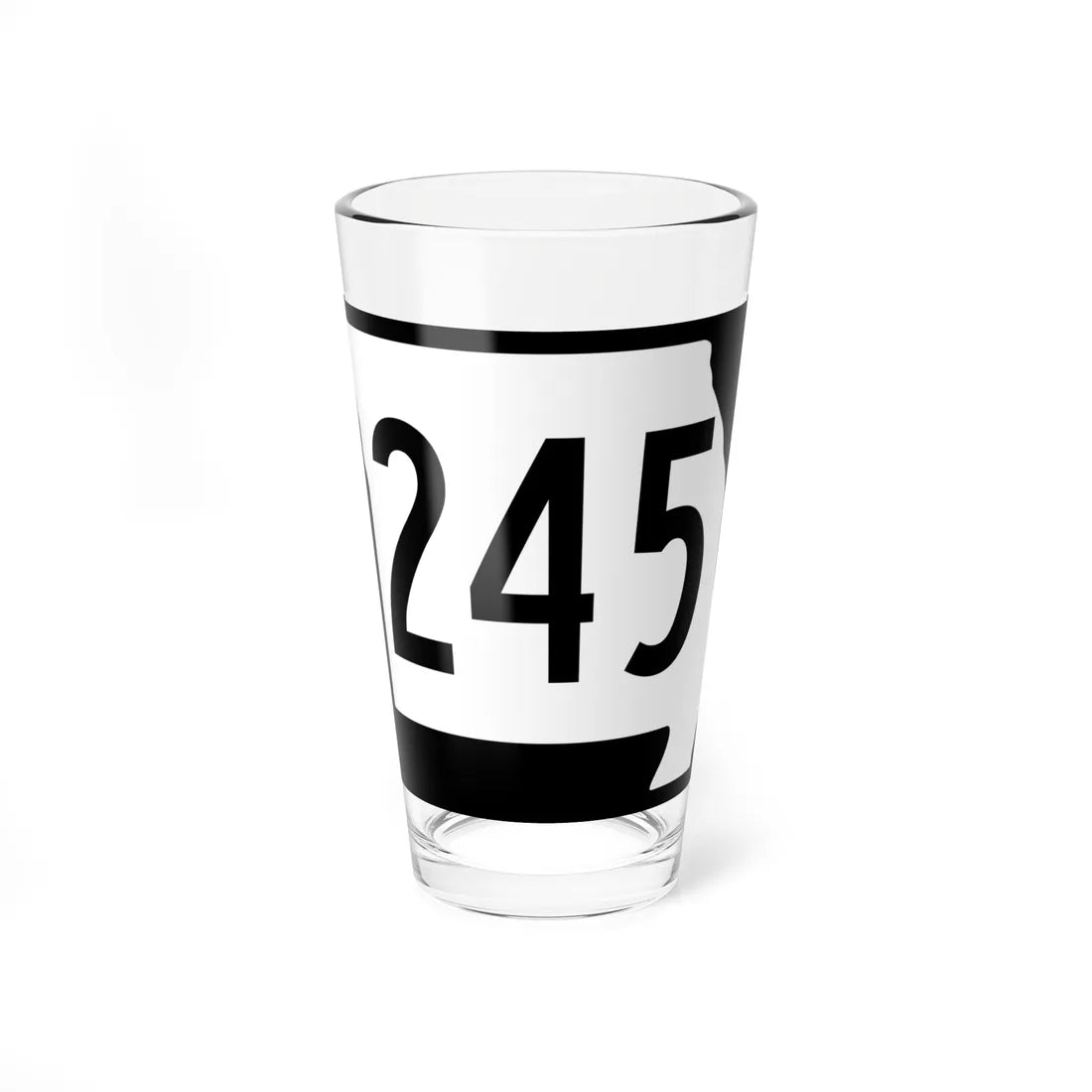 MO-245 (Missouri) (Road Sign) Pint Glass 16oz 16oz - Go Mug Yourself