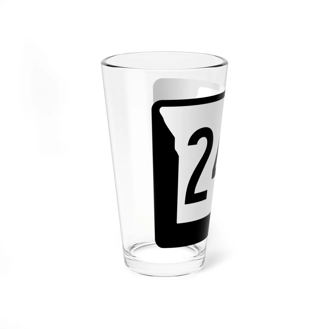 MO-249 (Missouri) (Road Sign) Pint Glass 16oz - Go Mug Yourself