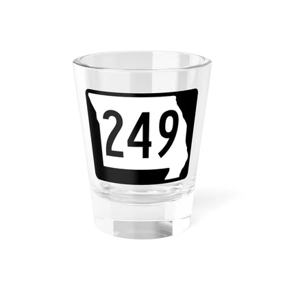 MO-249 (Missouri) (Road Sign) Shot Glass 1.5oz 1.5oz - Go Mug Yourself