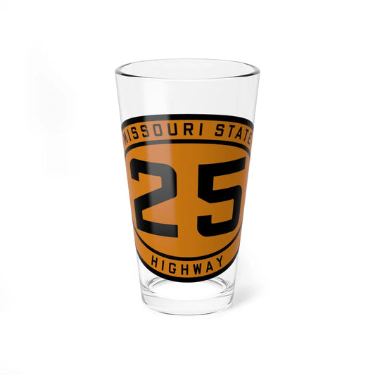 MO-25 1920 (Missouri) (Road Sign) Pint Glass 16oz 16oz - Go Mug Yourself
