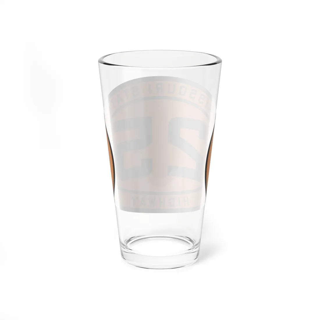 MO-25 1920 (Missouri) (Road Sign) Pint Glass 16oz - Go Mug Yourself
