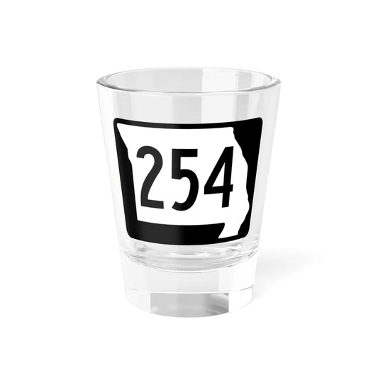 MO-254 (Missouri) (Road Sign) Shot Glass 1.5oz 1.5oz - Go Mug Yourself
