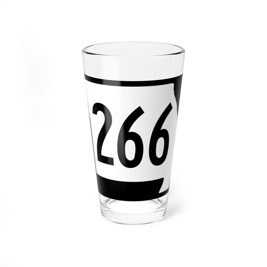 MO-266 (Missouri) (Road Sign) Pint Glass 16oz 16oz - Go Mug Yourself