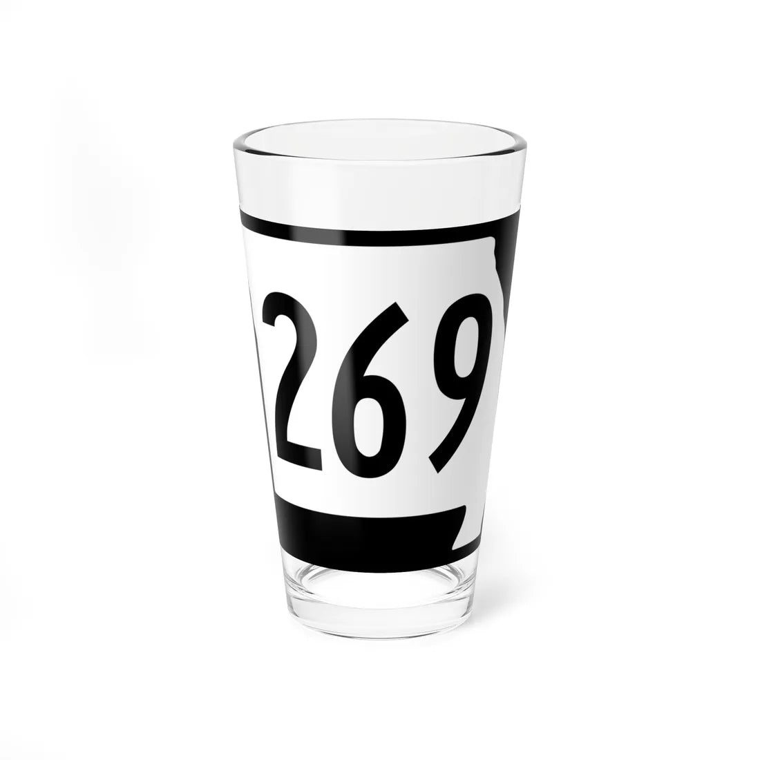 MO-269 (Missouri) (Road Sign) Pint Glass 16oz 16oz - Go Mug Yourself