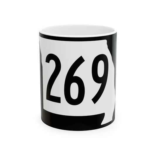 MO-269 (Missouri) (Road Sign) White Coffee Mug 11oz - Go Mug Yourself