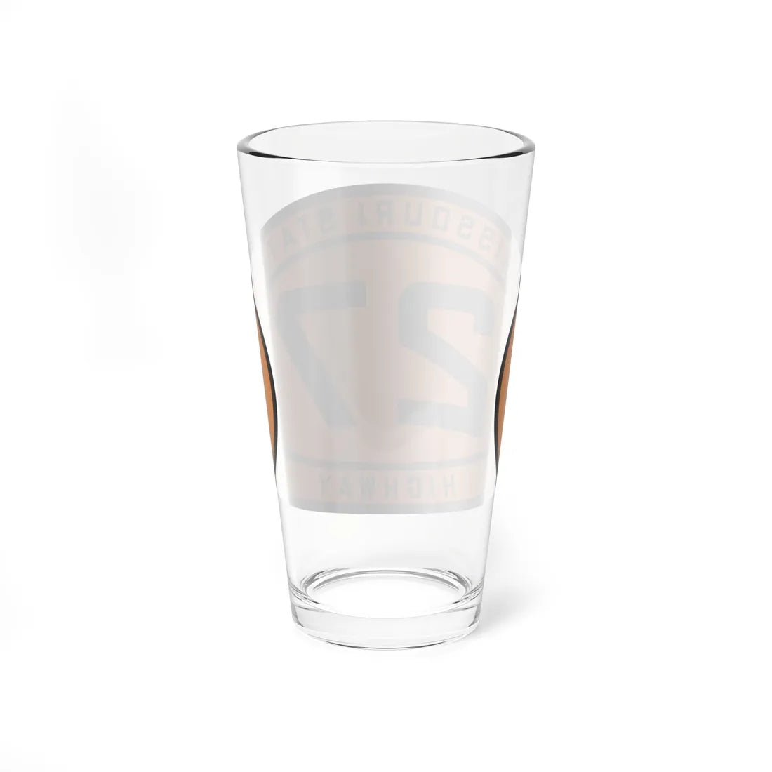 MO-27 1920 (Missouri) (Road Sign) Pint Glass 16oz - Go Mug Yourself
