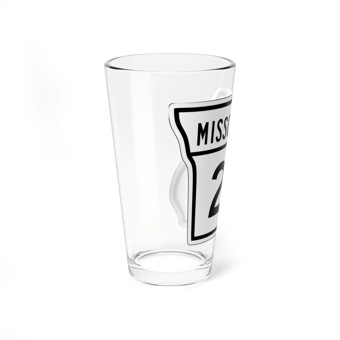 MO-27 1948 (Missouri) (Road Sign) Pint Glass 16oz - Go Mug Yourself