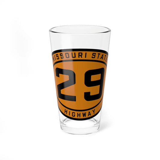 MO-29 1920 (Missouri) (Road Sign) Pint Glass 16oz 16oz - Go Mug Yourself