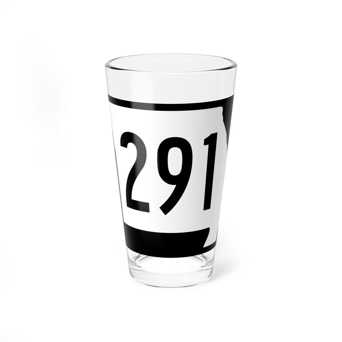 MO-291 (Missouri) (Road Sign) Pint Glass 16oz - Go Mug Yourself