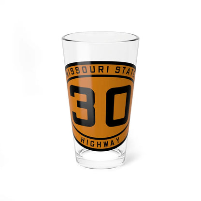 MO-30 1920 (Missouri) (Road Sign) Pint Glass 16oz 16oz - Go Mug Yourself