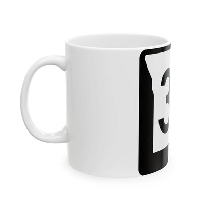 MO-35 (Missouri) (Road Sign) White Coffee Mug - Go Mug Yourself