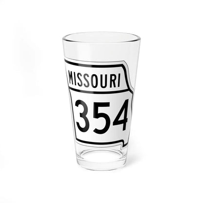 MO-354 1948 (Missouri) (Road Sign) Pint Glass 16oz 16oz - Go Mug Yourself