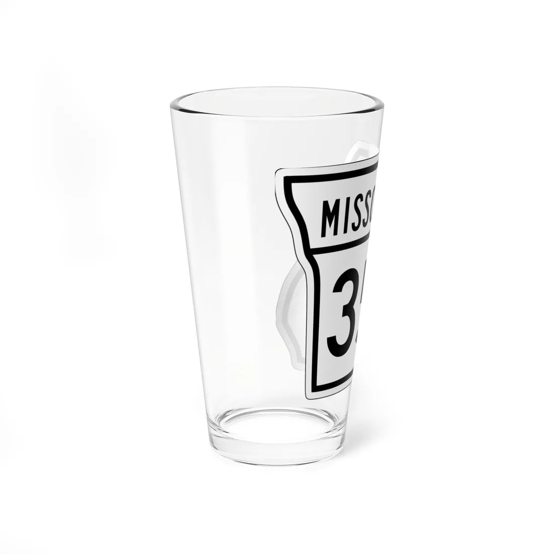MO-354 1948 (Missouri) (Road Sign) Pint Glass 16oz - Go Mug Yourself