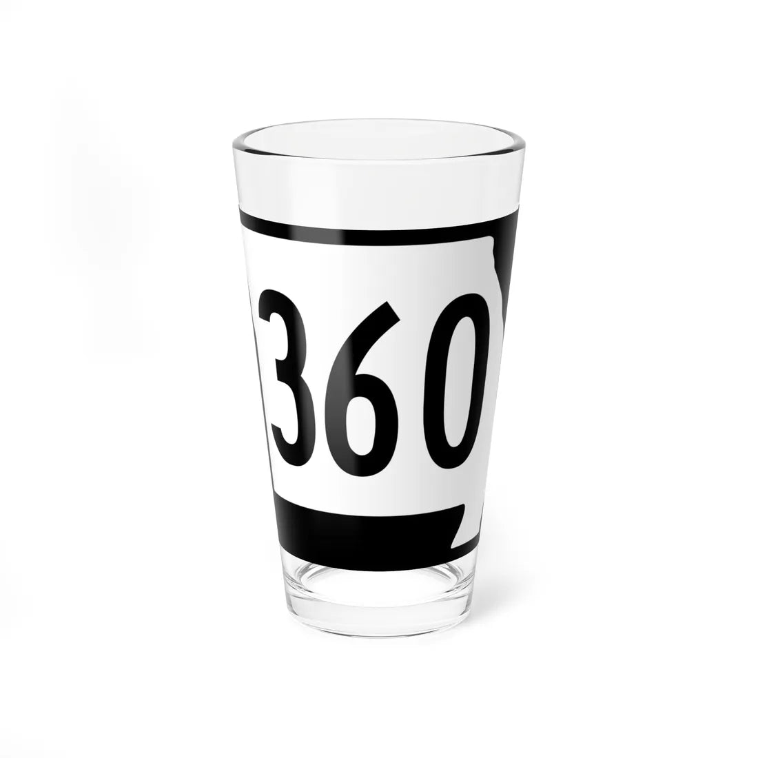 MO-360 (Missouri) (Road Sign) Pint Glass 16oz 16oz - Go Mug Yourself