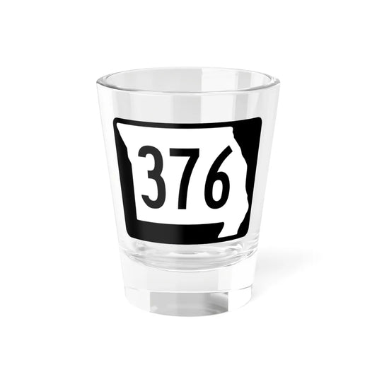 MO-376 (Missouri) (Road Sign) Shot Glass 1.5oz 1.5oz - Go Mug Yourself